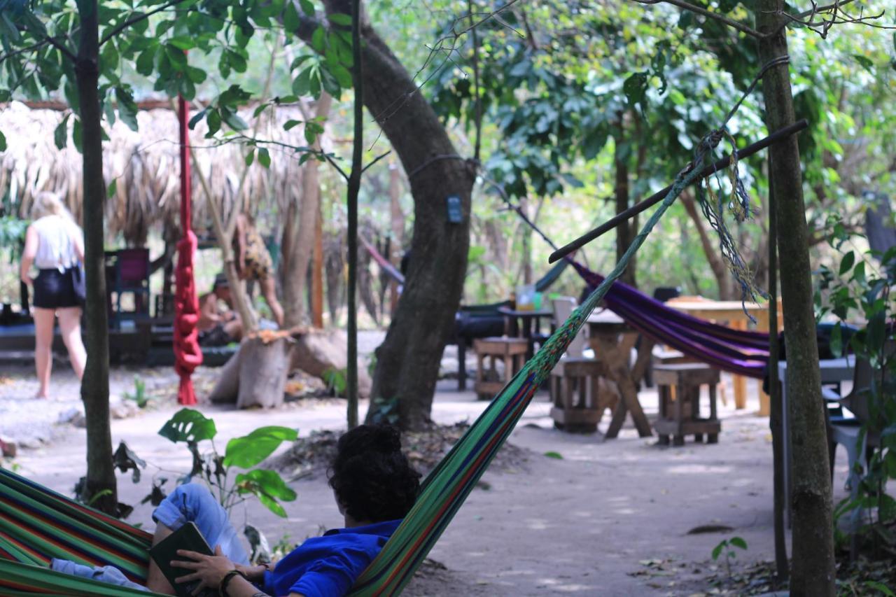La Aldea Hostel, Camping Y Hamacas Palomino Exteriör bild