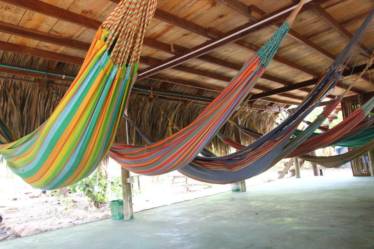 La Aldea Hostel, Camping Y Hamacas Palomino Exteriör bild