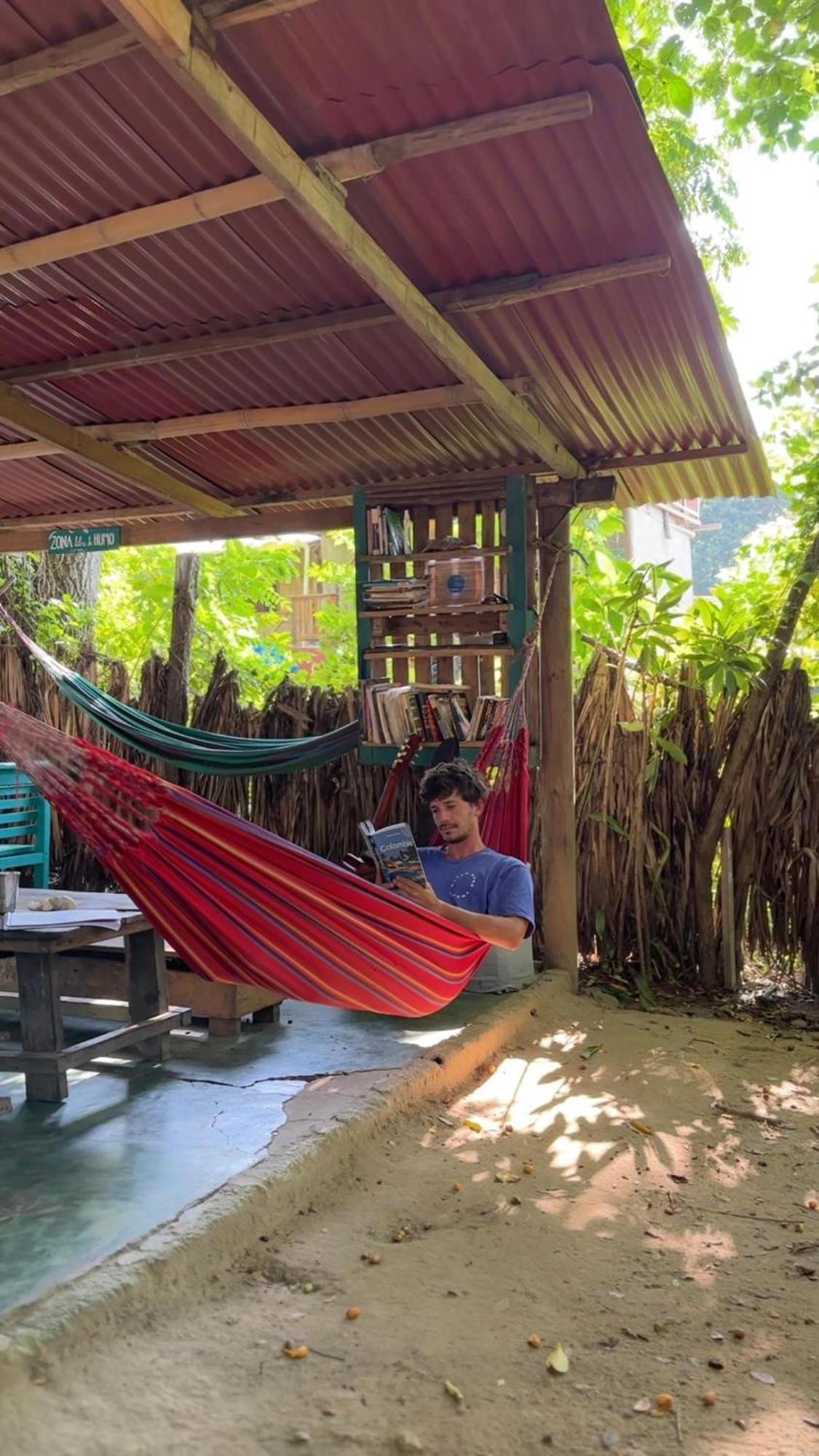 La Aldea Hostel, Camping Y Hamacas Palomino Exteriör bild